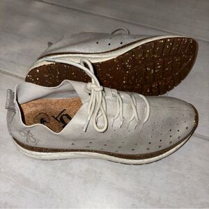 OTBT Women's ALSTEAD Sneakers, Silver, Size 7.5